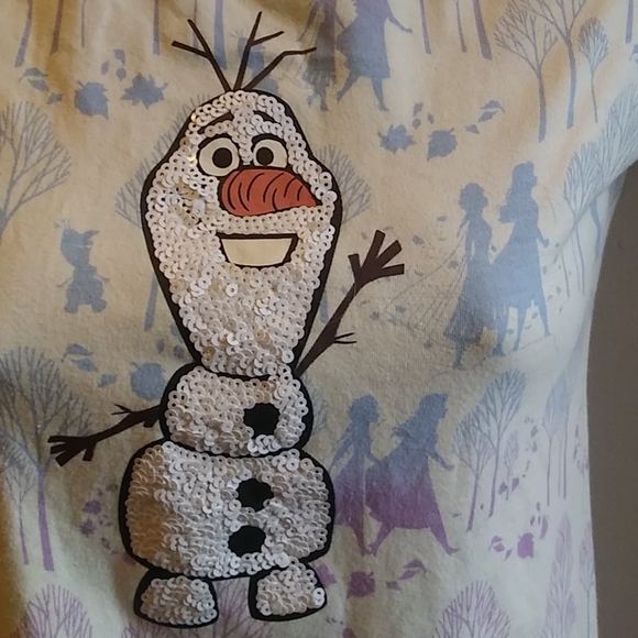 Frozen 2, Olaf shirt. - Picture 2 of 4